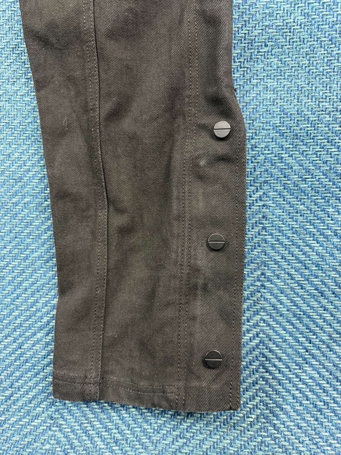 WOOYOUNGMI 우영미 파넬드 지퍼 디테일 팬츠 - 사이즈 46 상품이미지7