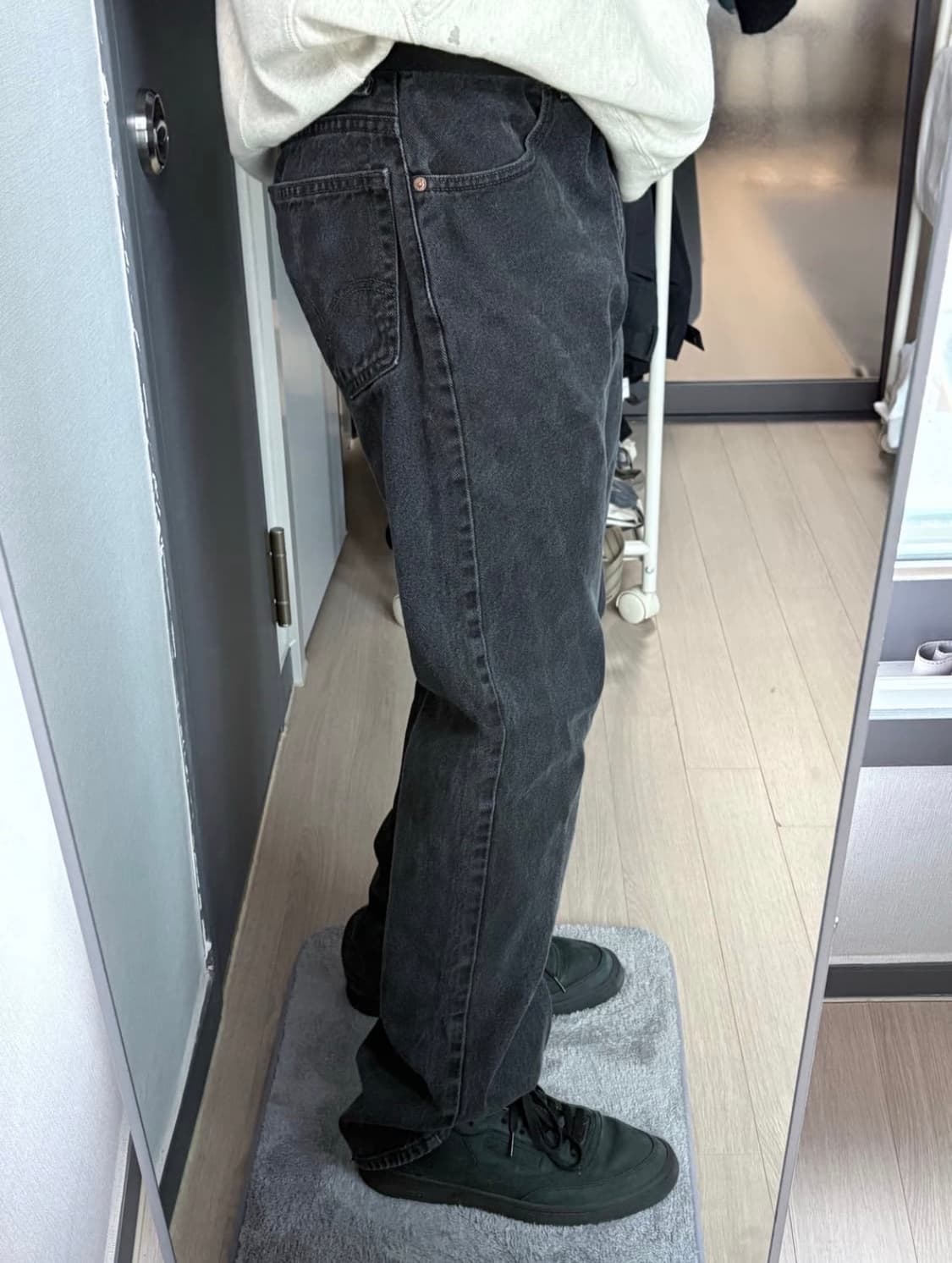 (33x32) 리바이스 517 블랙진 새상품 상품이미지3