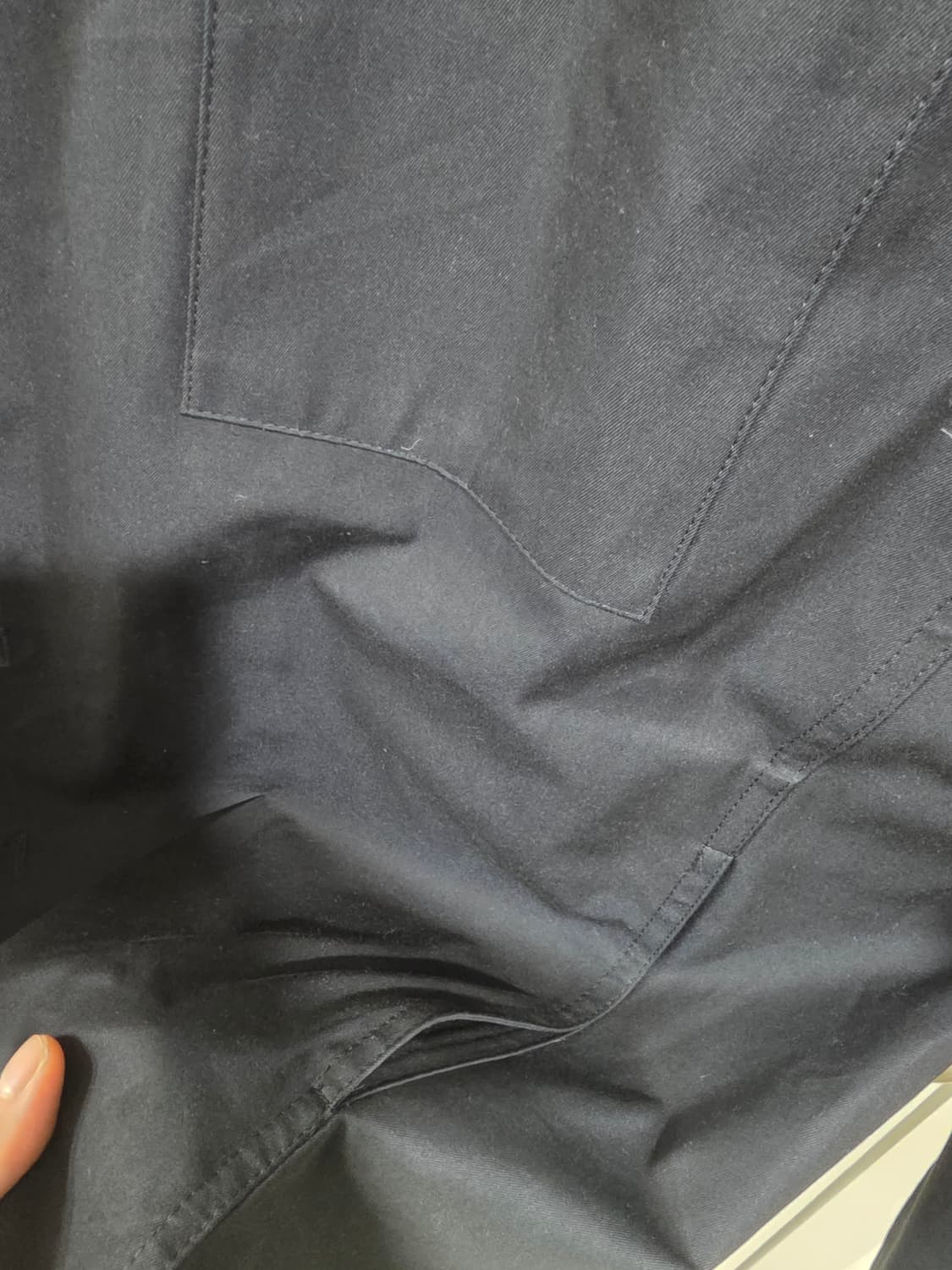 인뎁스리포트 블랙 셔츠 자켓 2 상품이미지5