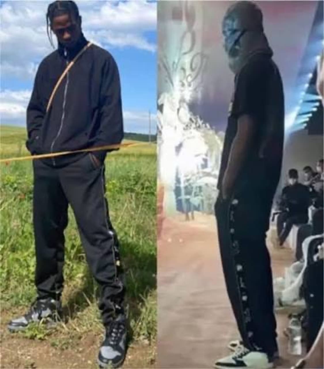 [M] 캐피탈 스카테이프 저지 잼 트랙팬츠 상품이미지1