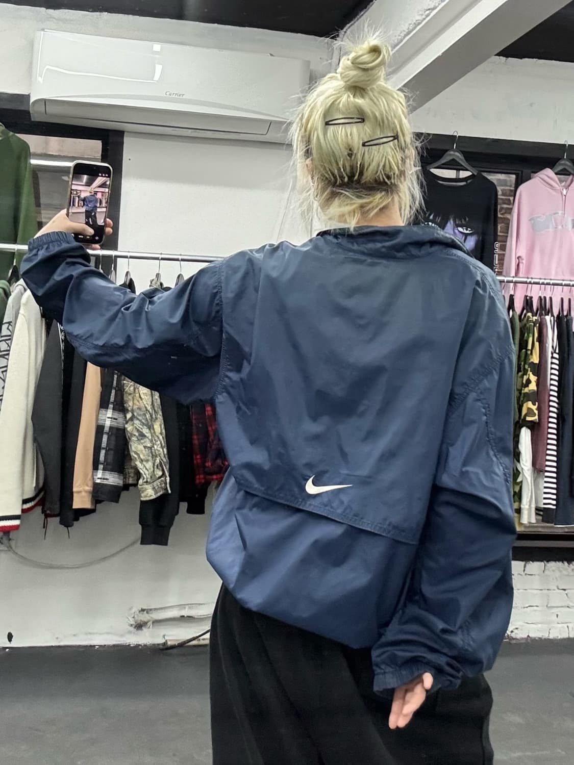 나이키 백스우시 올드스쿨 바람막이 상품이미지7