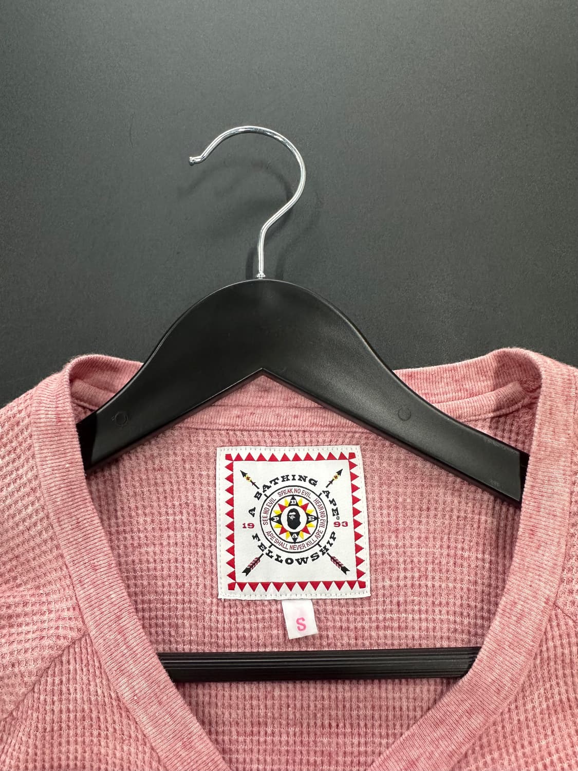 베이프 펠로우쉽 와플 롱슬리브 상품이미지6