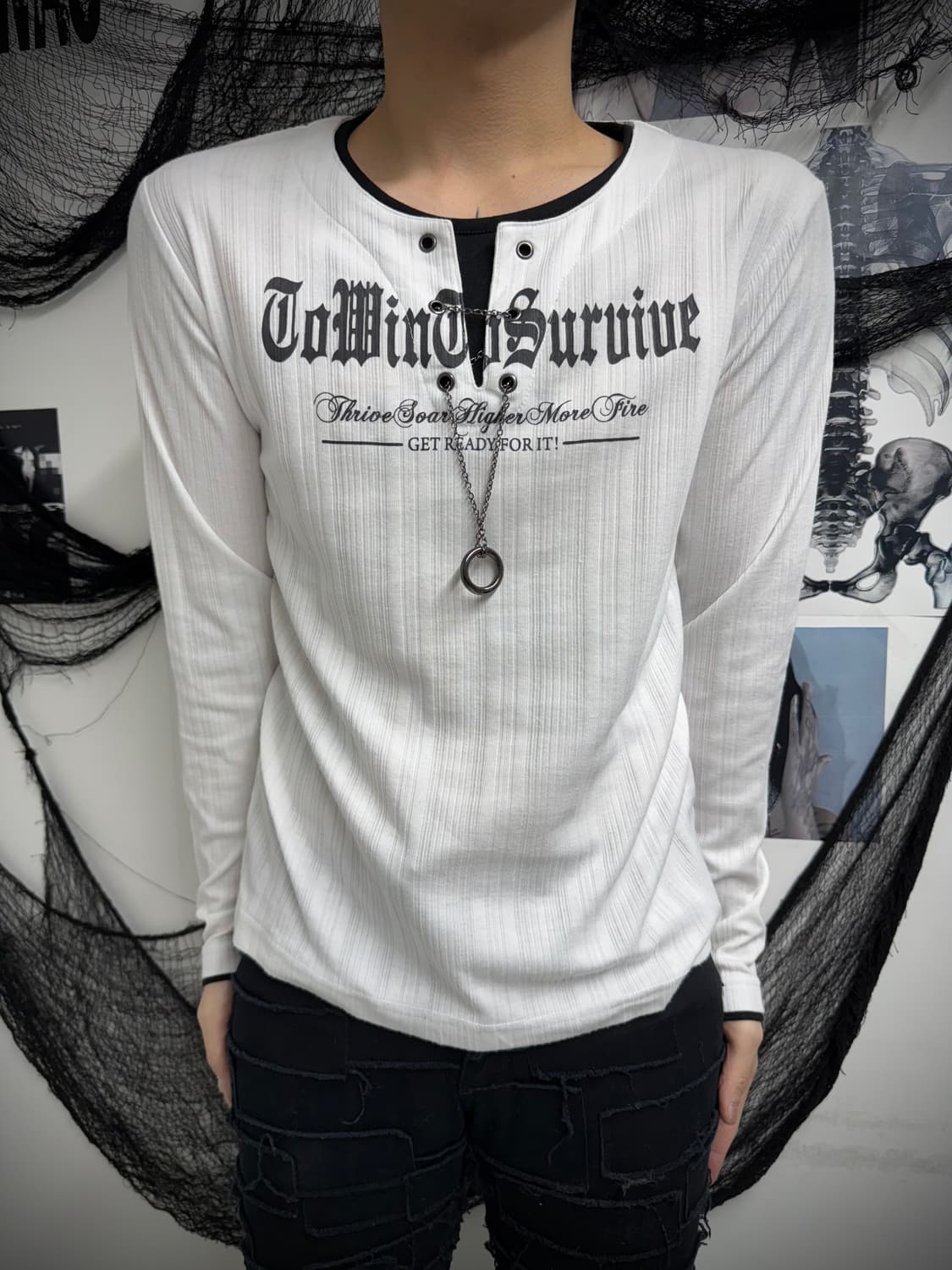 00s necklace detail longsleeve 상품이미지3