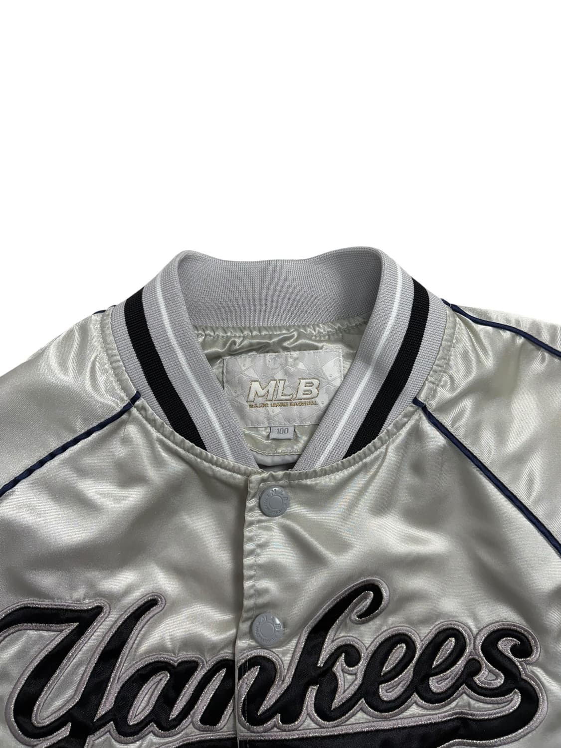 엠엘비 뉴욕 양키스 새틴 바시티 자켓 상품이미지5