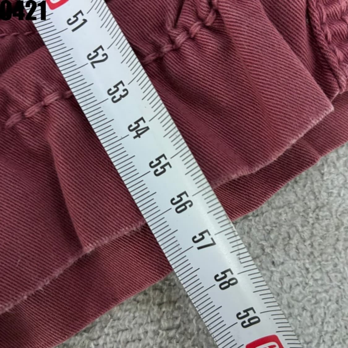 트루릴리젼 인디고 핑크색 숏 팬츠 바지 반바지 34 상품이미지8