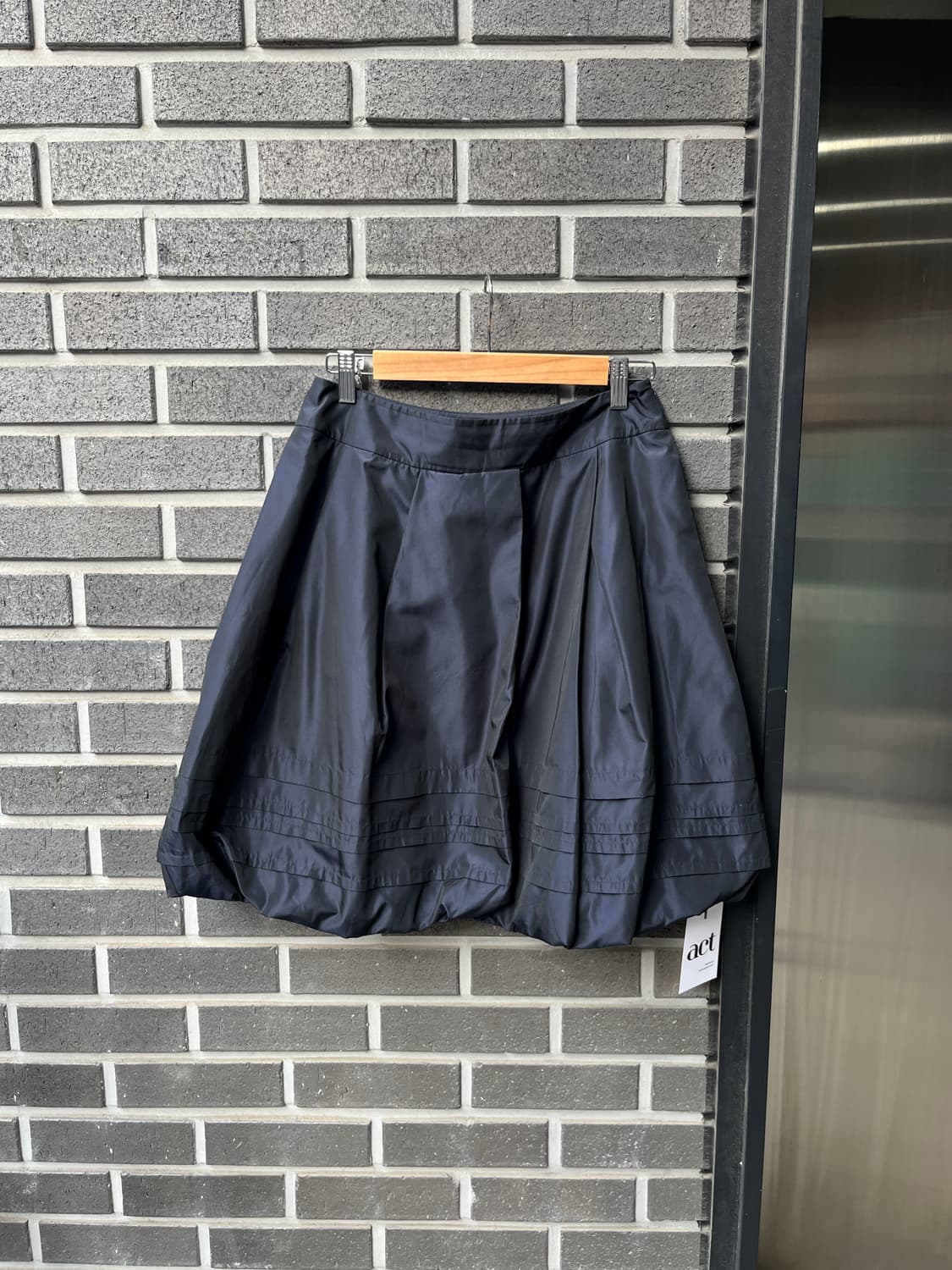 Rene 르네 벌룬 스커트 네이비 상품이미지1