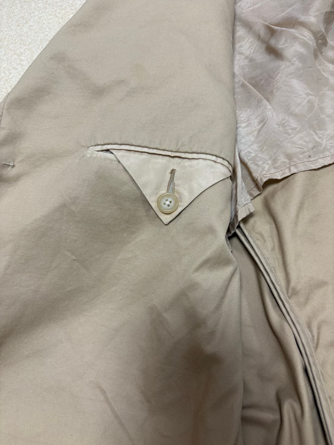 폴로 랄프로렌 베이지 블레이저 L 상품이미지3