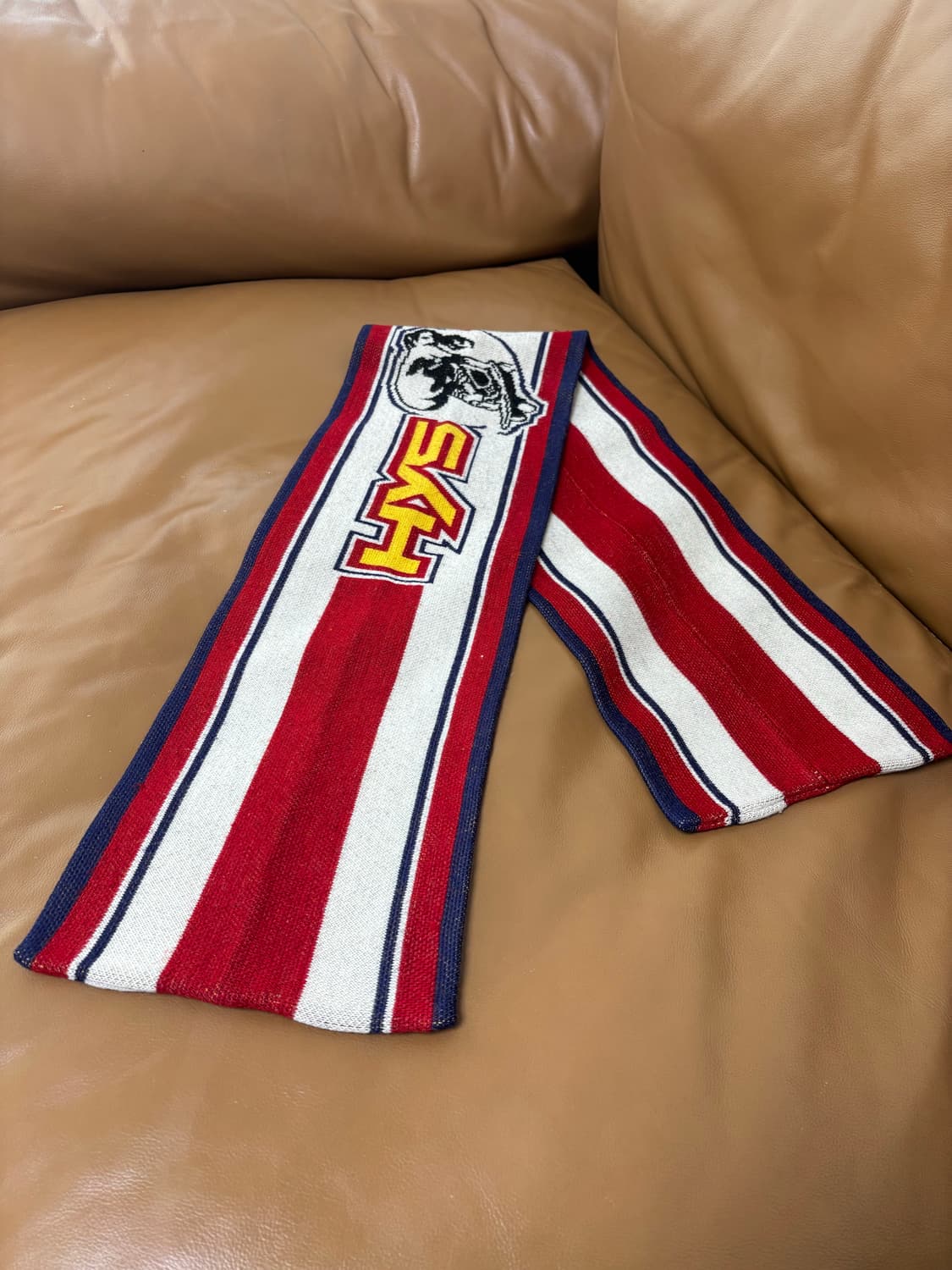 히스테릭글래머 머플러 목도리 걸 스트라이프 로고 상품이미지8