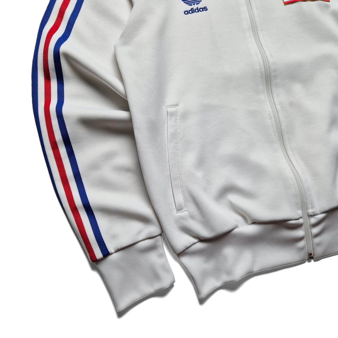 [L] 아디다스 USA 트랙탑 져지 화이트 상품이미지3