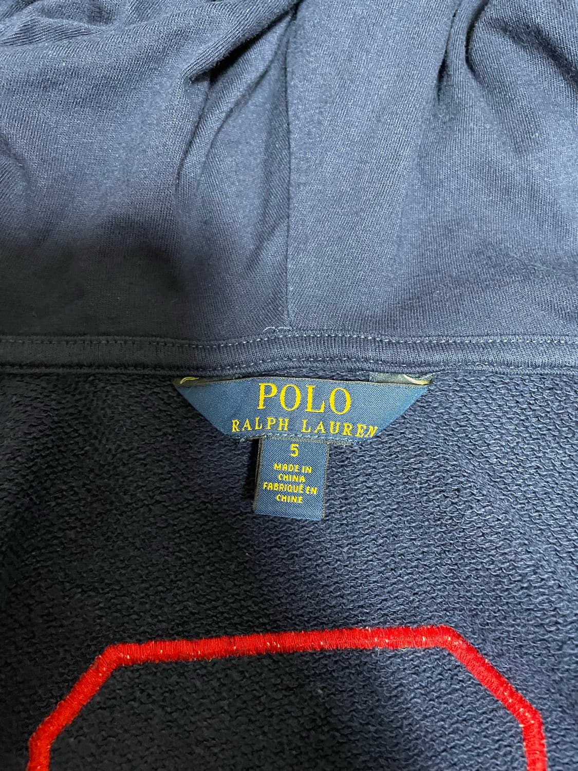 폴로 랄프로렌 빅포니 성조기 후드집업 상품이미지3