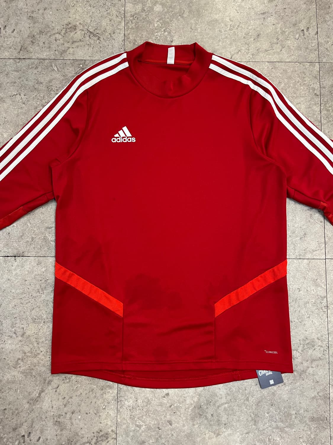 아디다스 티로 트레이닝 탑 레드 2XL #csz4123 상품이미지4