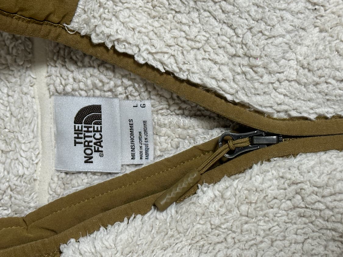 노스페이스 플리스 집업 자켓 후리스 아이보리/XL/105 상품이미지6