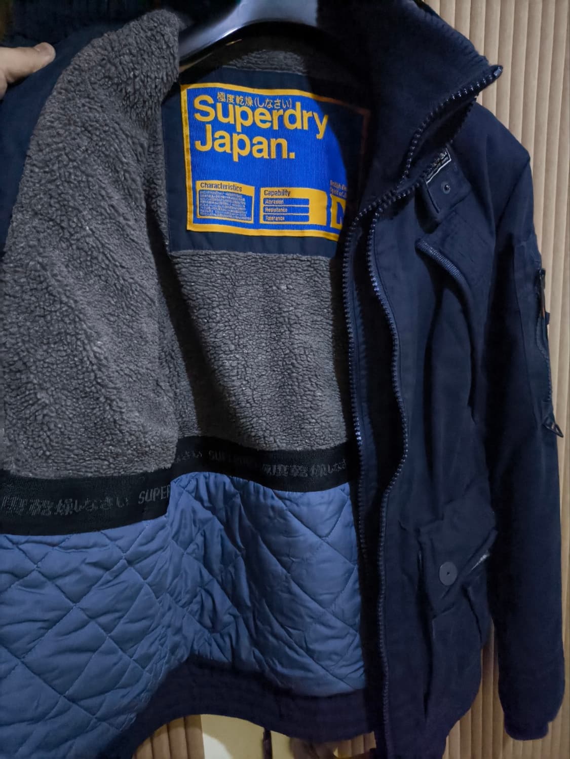 M 슈퍼드라이 이중지퍼 방한 파카 패딩 상품이미지8