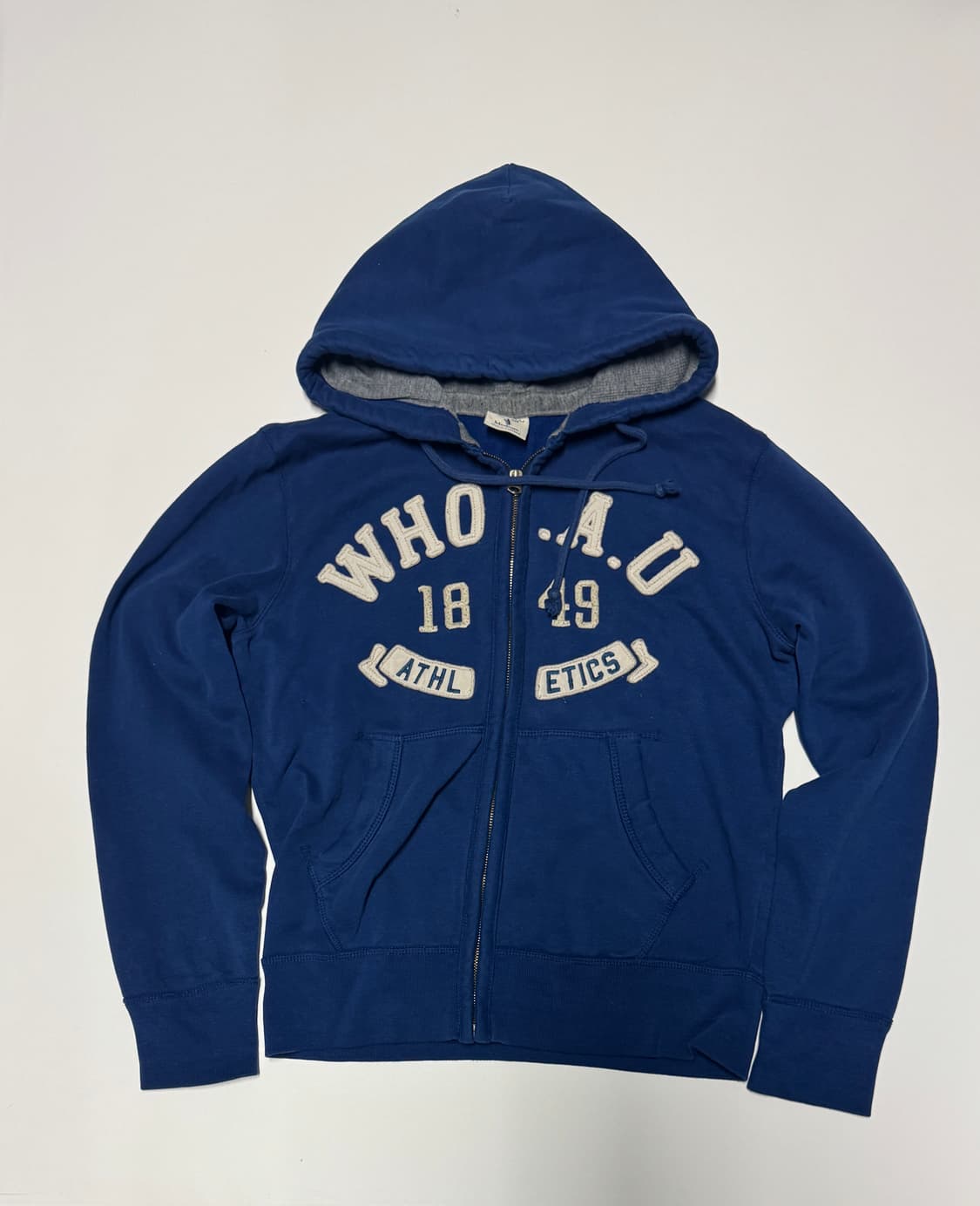 여성 후아유 스펠 아웃 트레이닝 기모 후드집업 M 상품이미지1