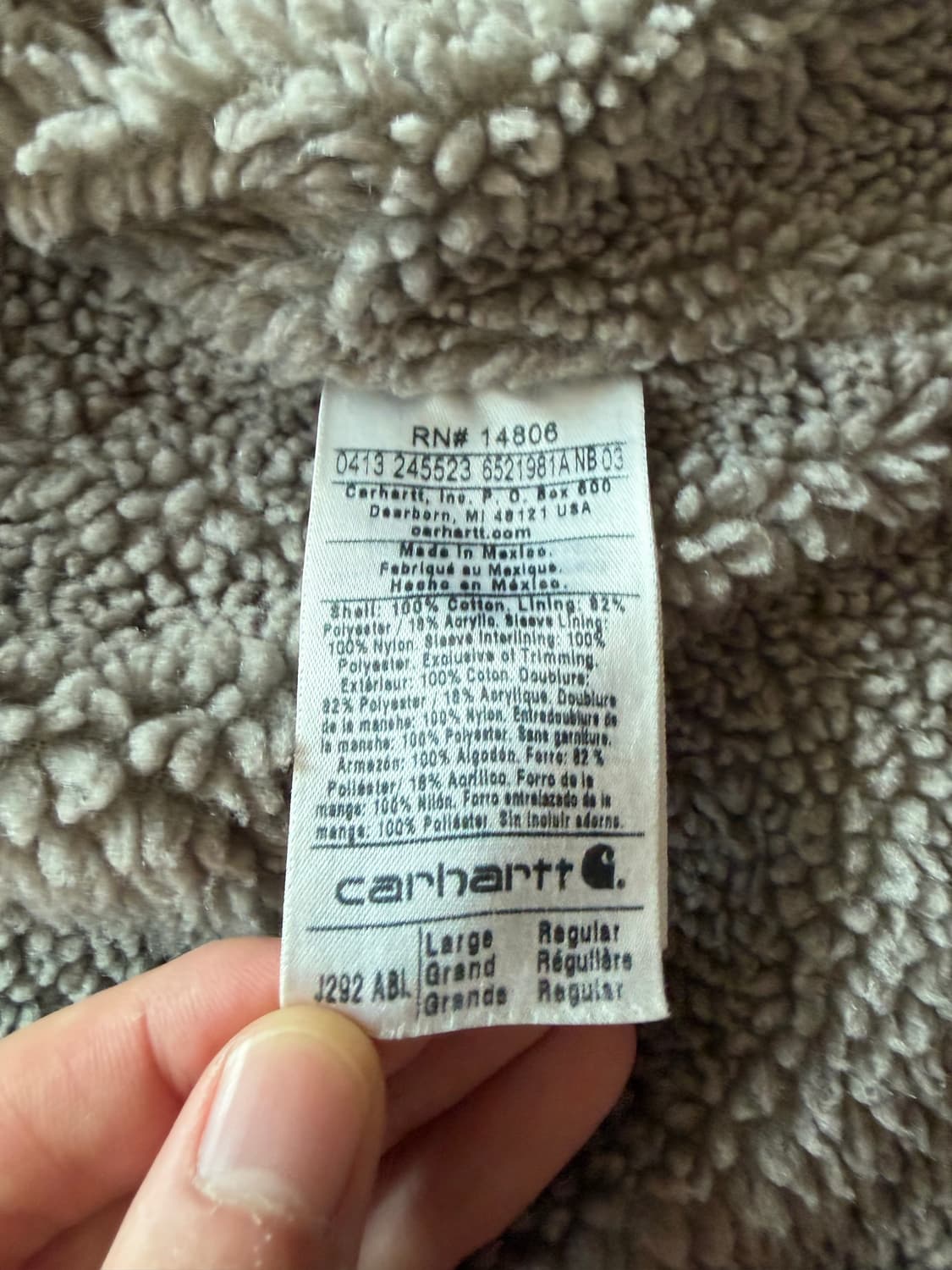 [S]칼하트 j141 샌드스톤 덕 액티브 자켓 상품이미지6