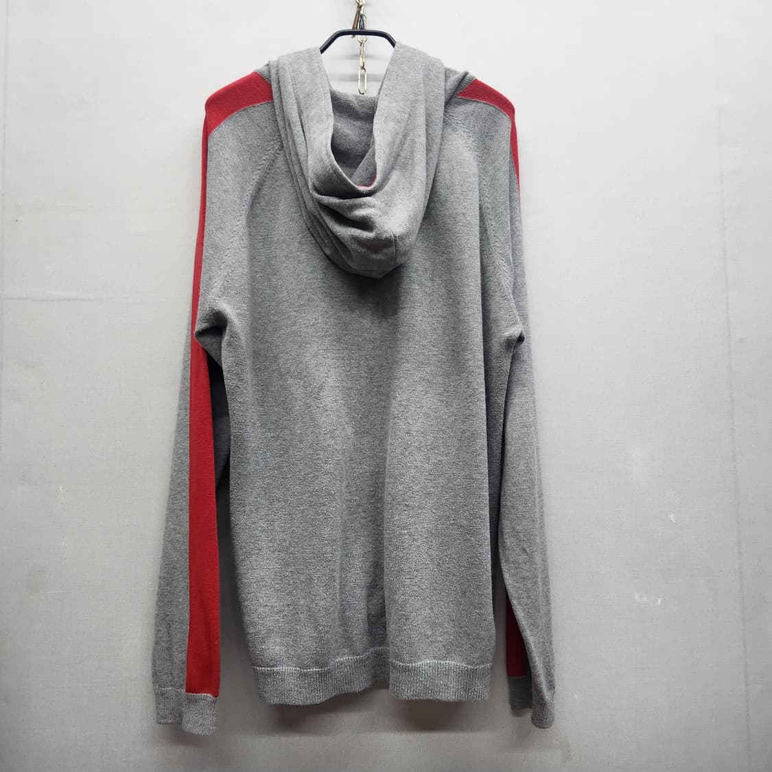 아르마니 익스체인지 코튼 니트 사이드라인 후드집업L(L~XL) 상품이미지4