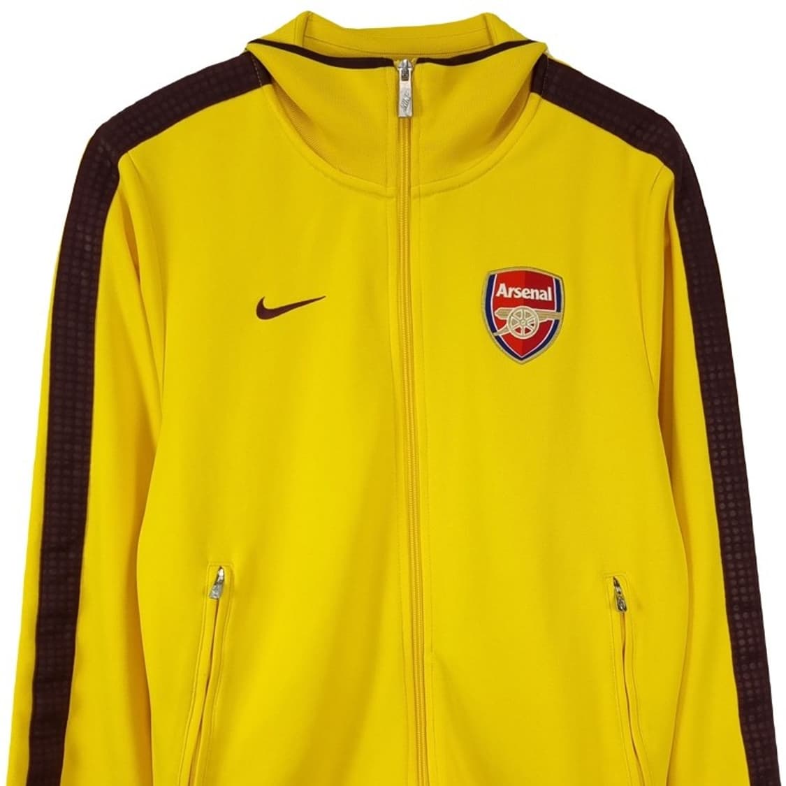 [나이키] 10-11 아스날 져지 트랙탑 집업 자켓 옐로우 M18366 상품이미지4