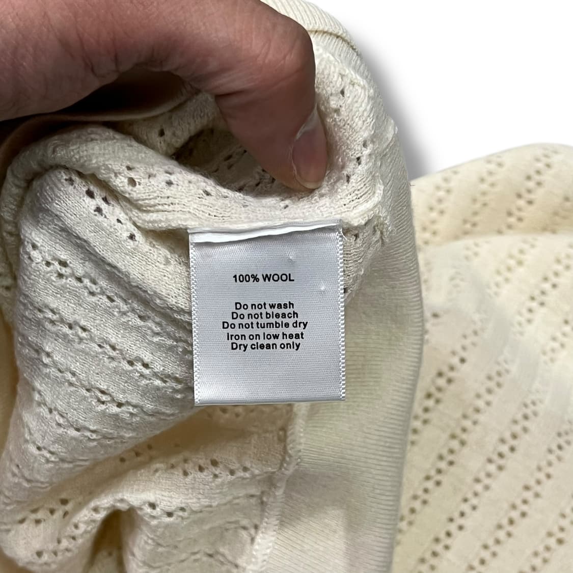  띠어리 펀칭 울 니트 y14199 상품이미지7