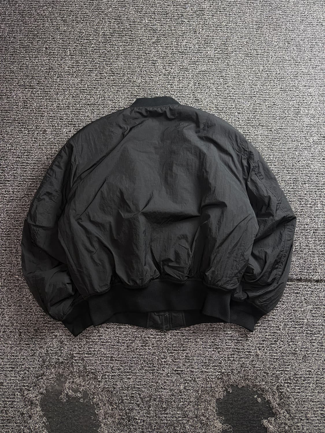 인사일런스 MA-1 항공 플라이트 점퍼 블랙 4117 상품이미지4