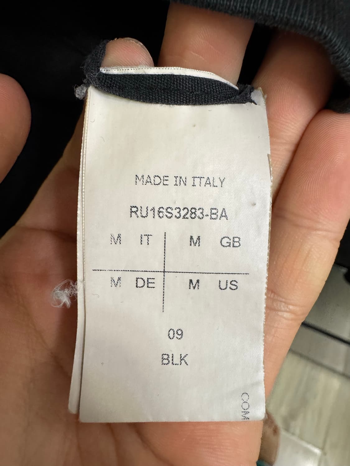 릭오웬스 사이클롭스 맨투맨 상품이미지3