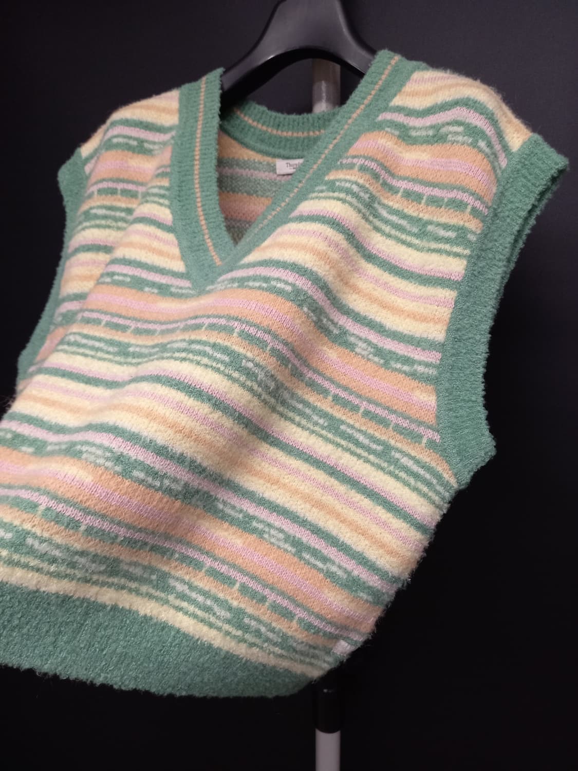 써스데이아일랜드 춘추동 루즈박시핏 베스트 55.66 상품이미지5