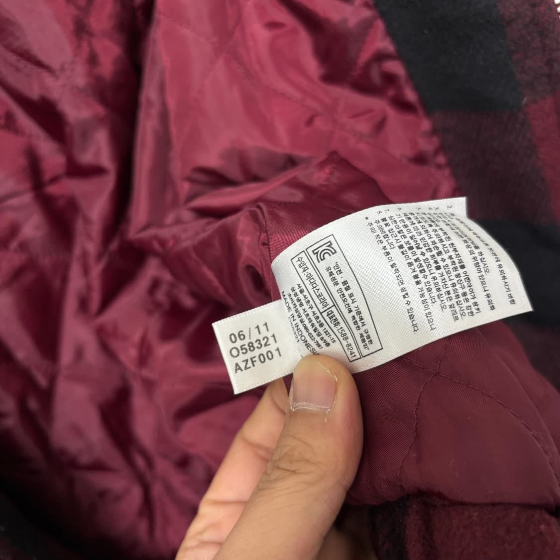 아디다스 체크 y2k 점퍼 상품이미지6