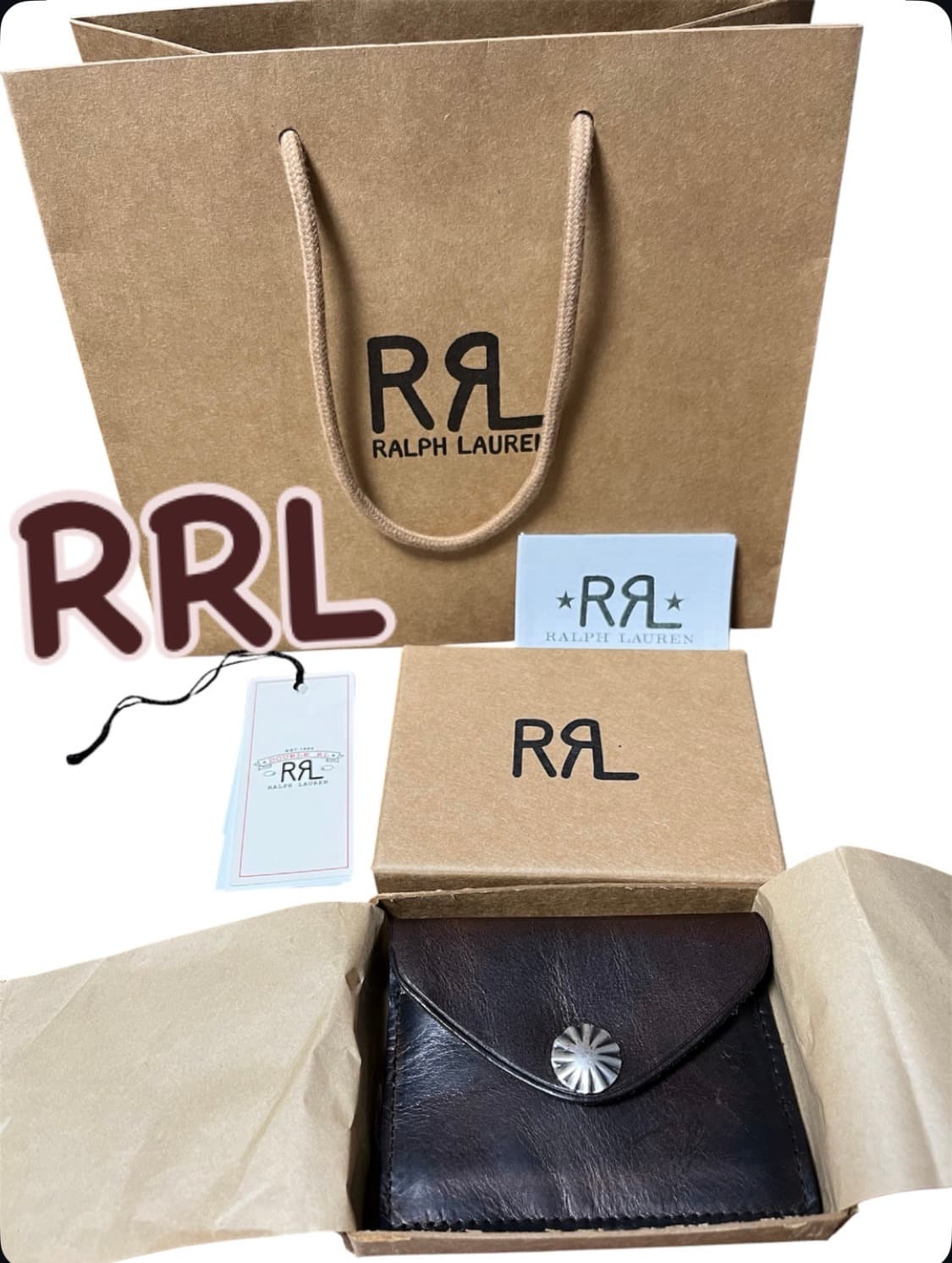 RRL 콘초 카드 지갑 상품이미지1