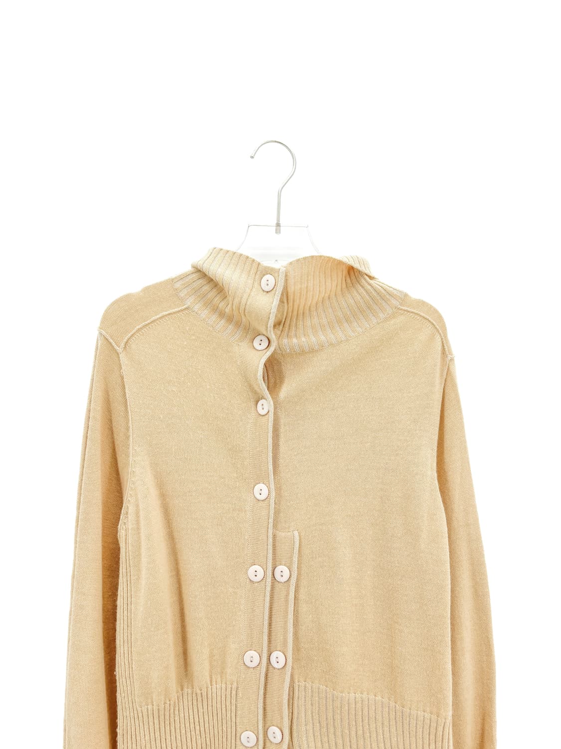 빈티지 딥 아이보리 버튼 가디건 상품이미지2