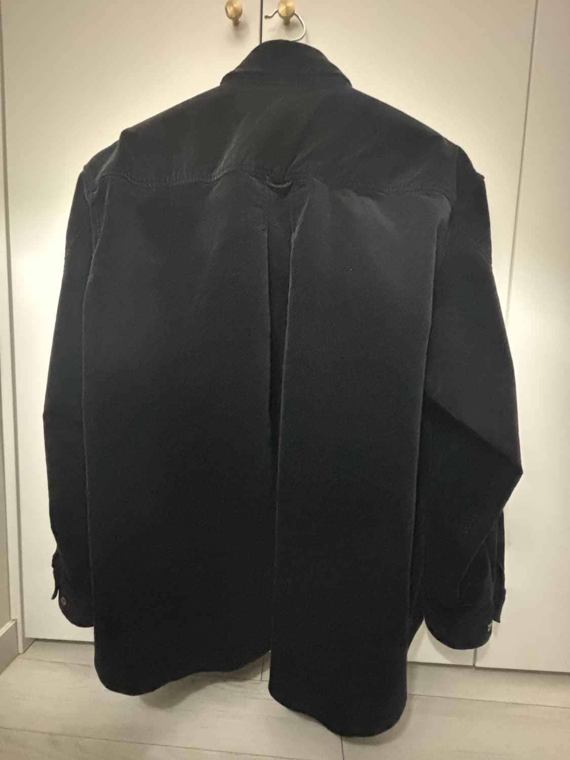 비이커 오리지널 벨벳 셔켓 블랙 3 상품이미지4