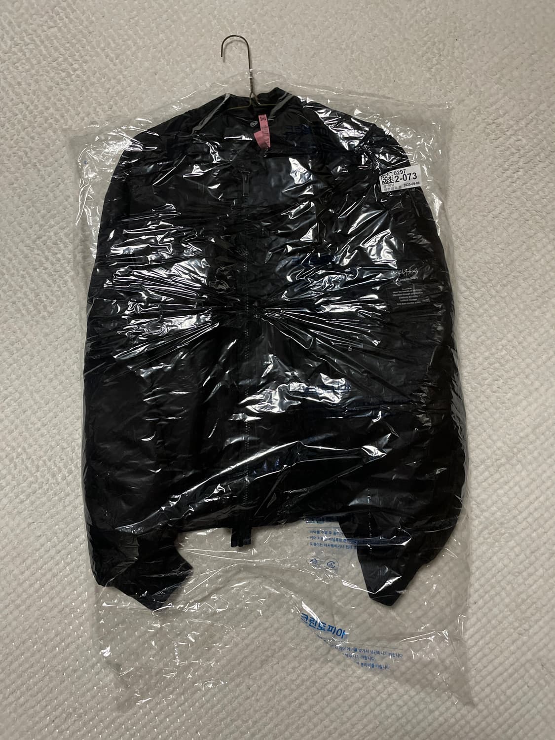 언더커버 X GU 오버사이즈 MA-1 항공 자켓 블랙(클리닝O) 상품이미지3