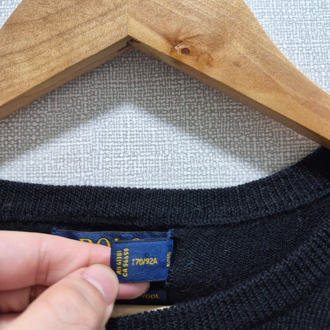 (S) 폴로 랄프로렌 워셔블 메리노울 니트 상품이미지4