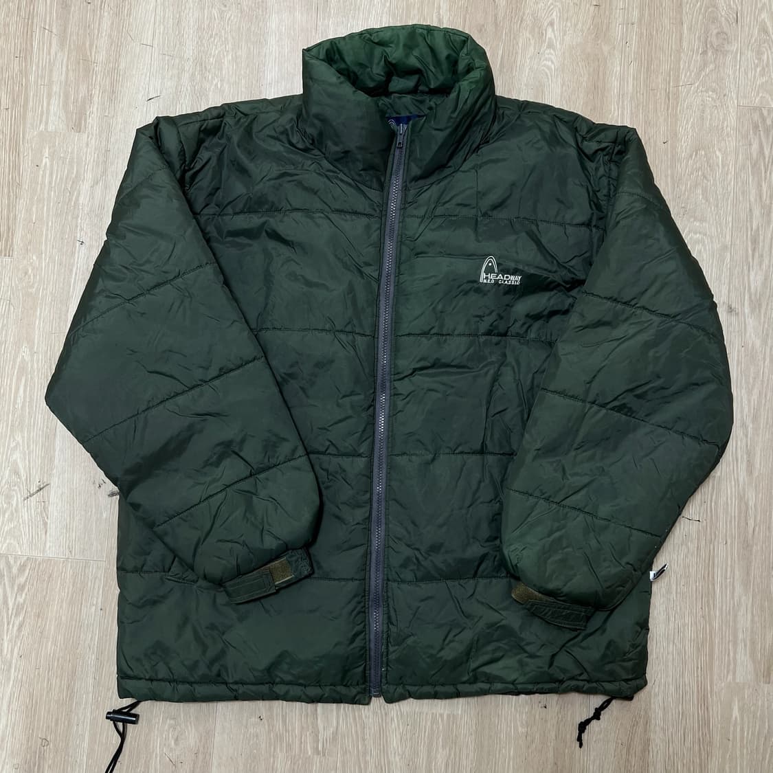 HEAD 헤드 남성 로고 경량패딩 점퍼 L/100  상품이미지1