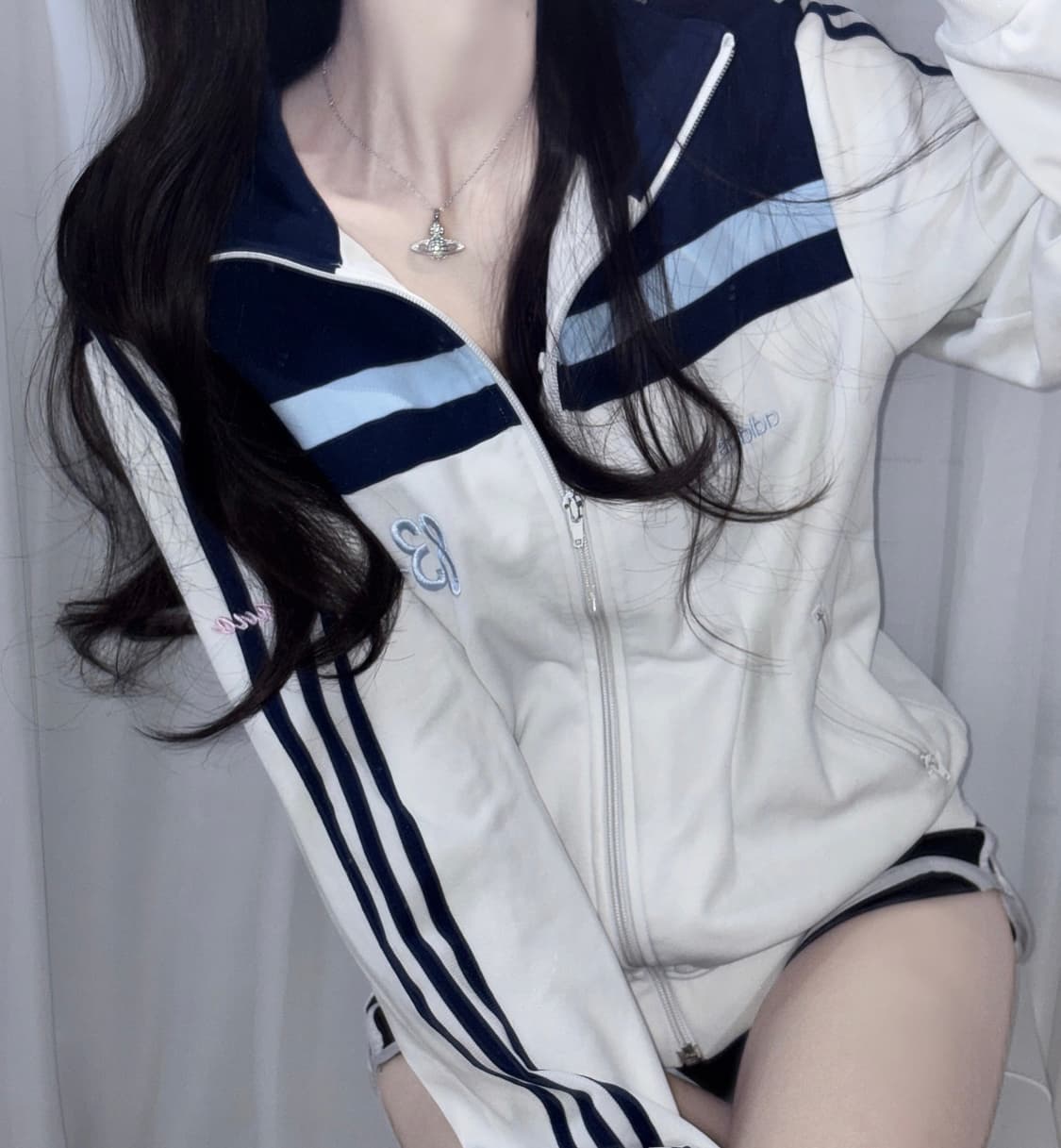 🐰아디다스 스카이블루&러블리핑크 트랙탑 져지🩷🩵 상품이미지3