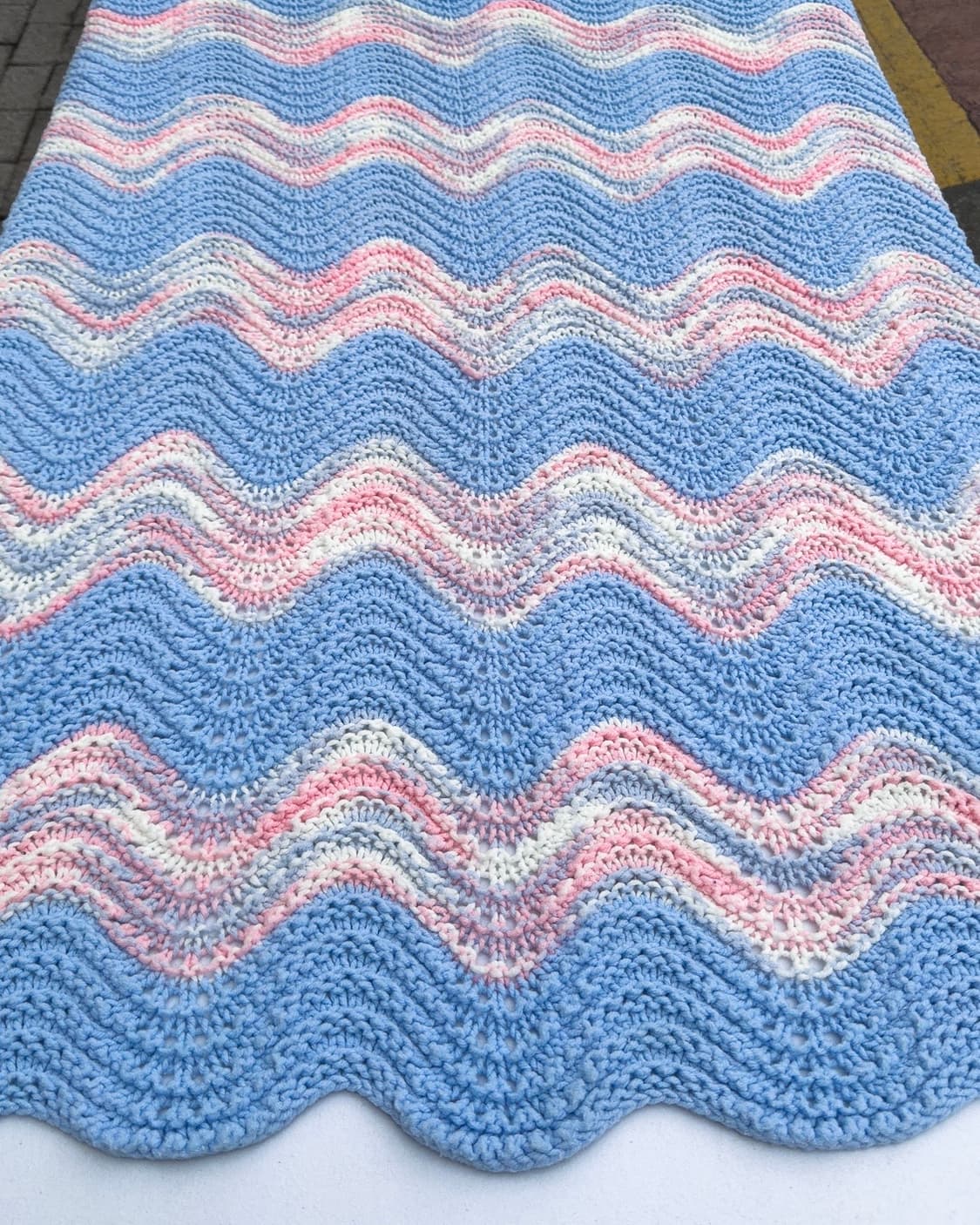 빈티지 소품 USA 크로셰 블랭킷 상품이미지1