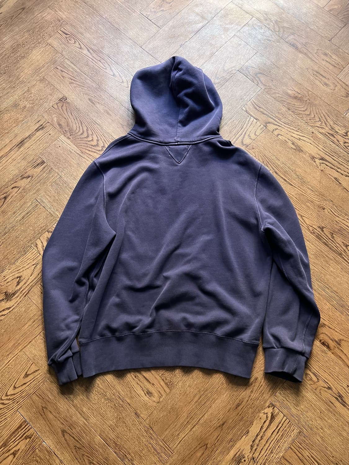 [L]RRL 더블알엘 빈티지 프린팅 애프터 후드 티셔츠 상품이미지9