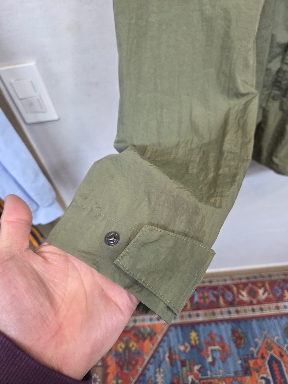 컬럼비아 나일론 경량 바람막이 후드자켓 xxl 상품이미지6