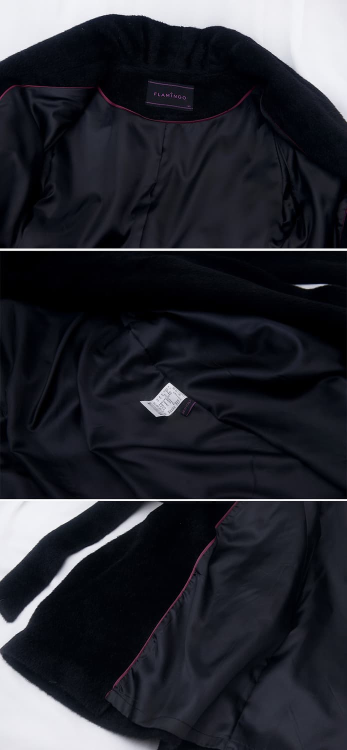 플라밍고 이태리 수리알파카 와이드 숄카라 로브 코트 (M / 55-77) 상품이미지7