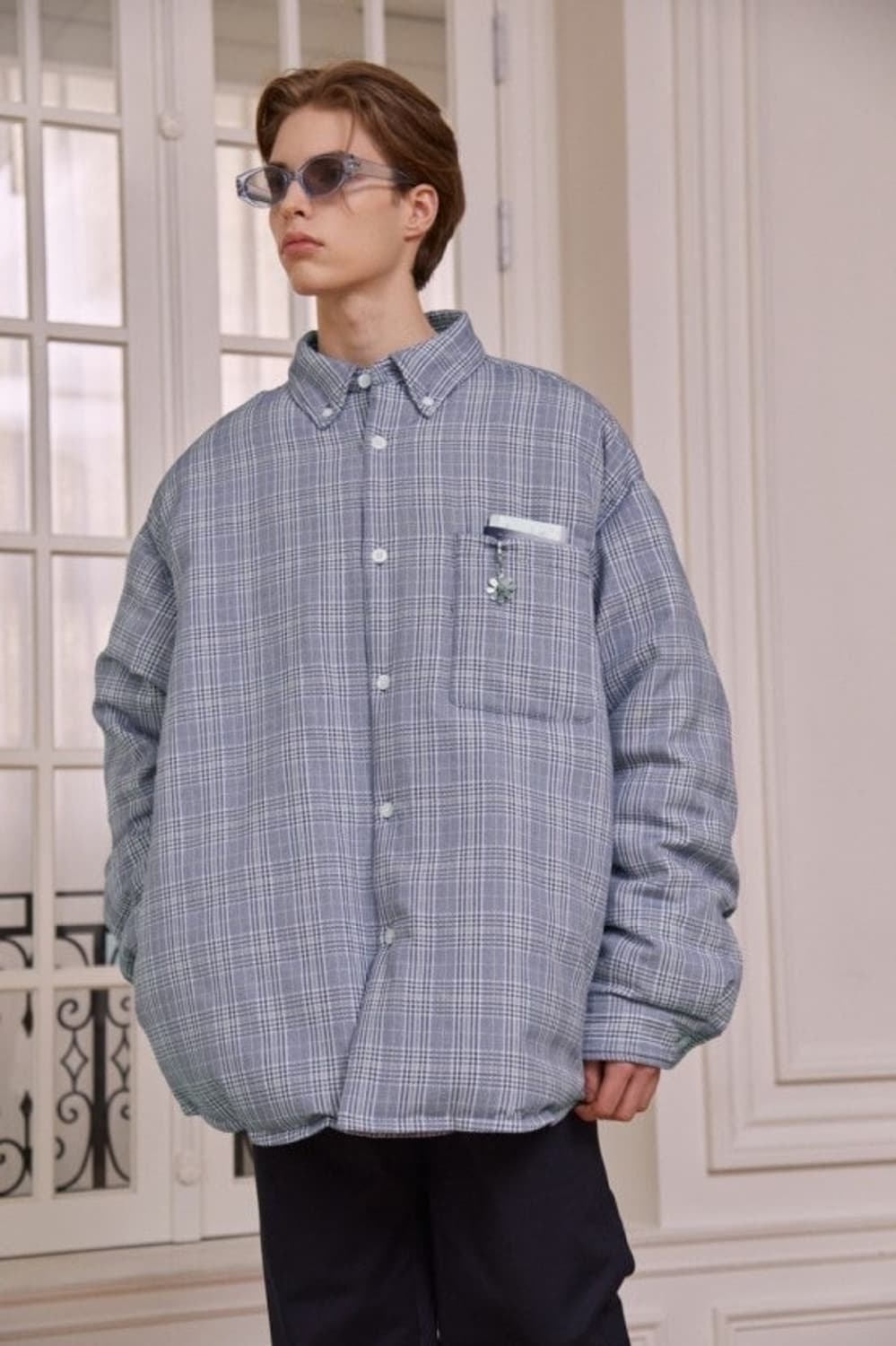 stu 패딩셔츠 L 상품이미지5