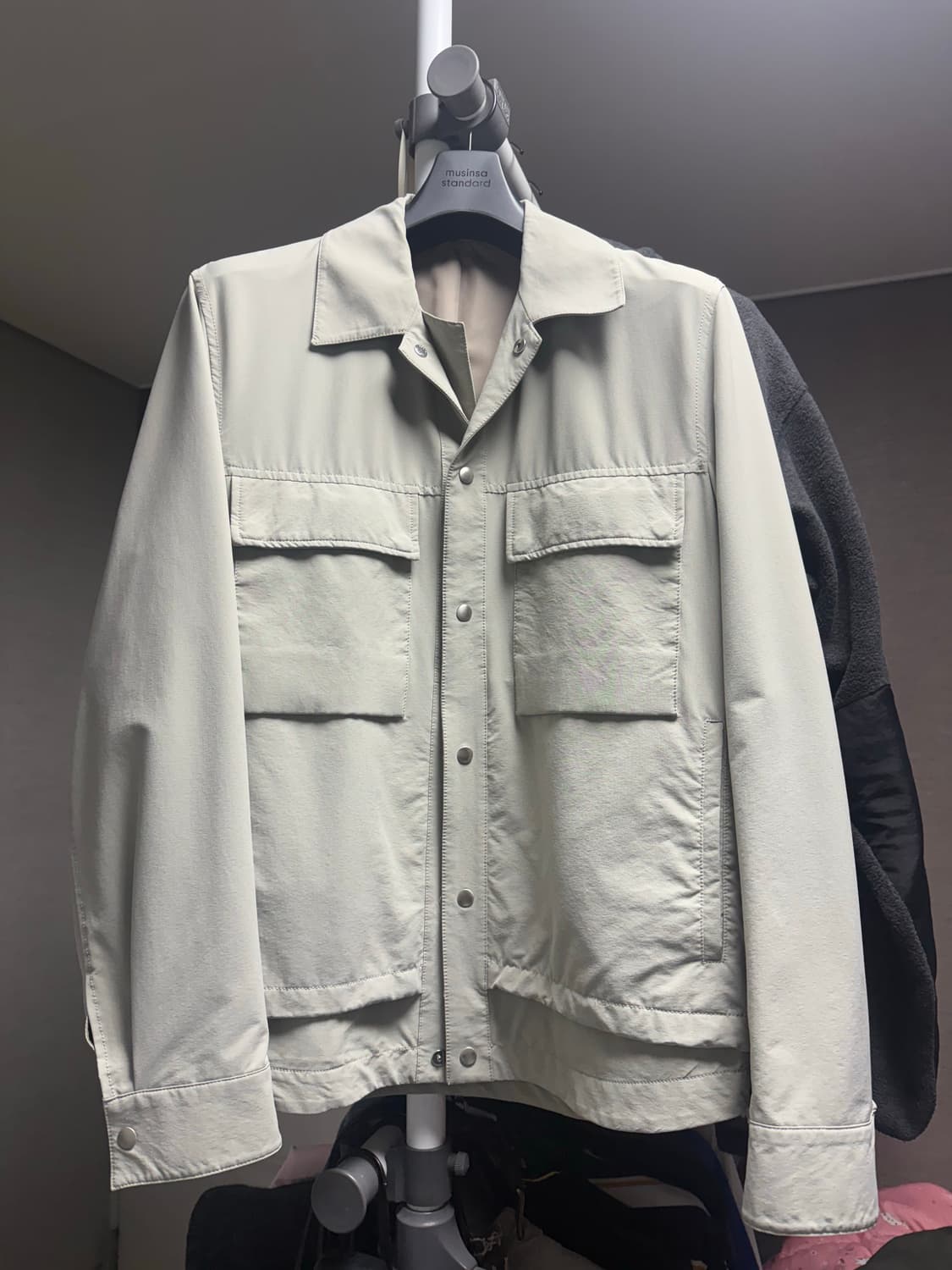 솔리드옴므 22ss 코튼자켓 상품이미지1