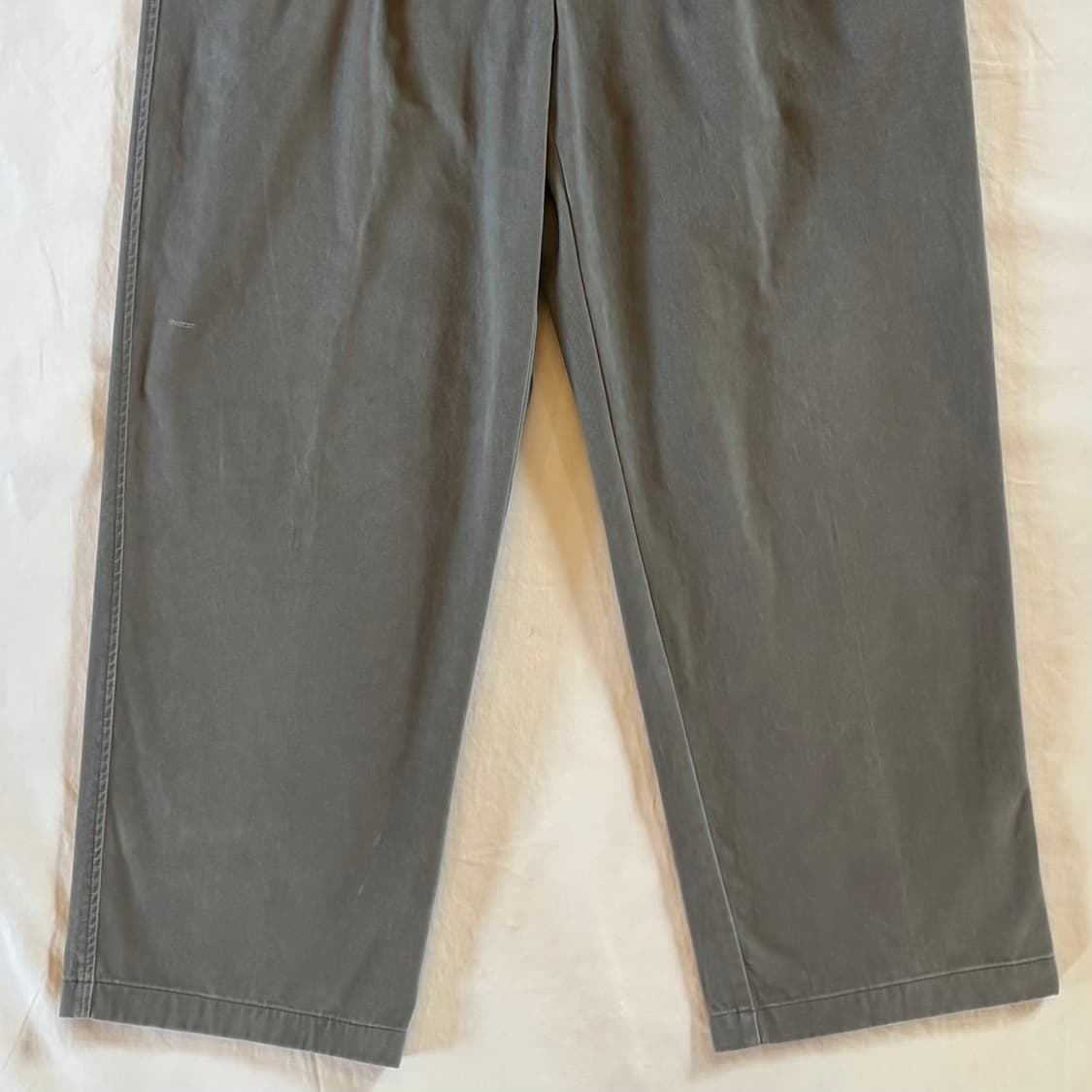 [ 34 ] 90s 폴로 랄프로렌 더블 스트랩 투턱 치노 코튼 팬츠 상품이미지3