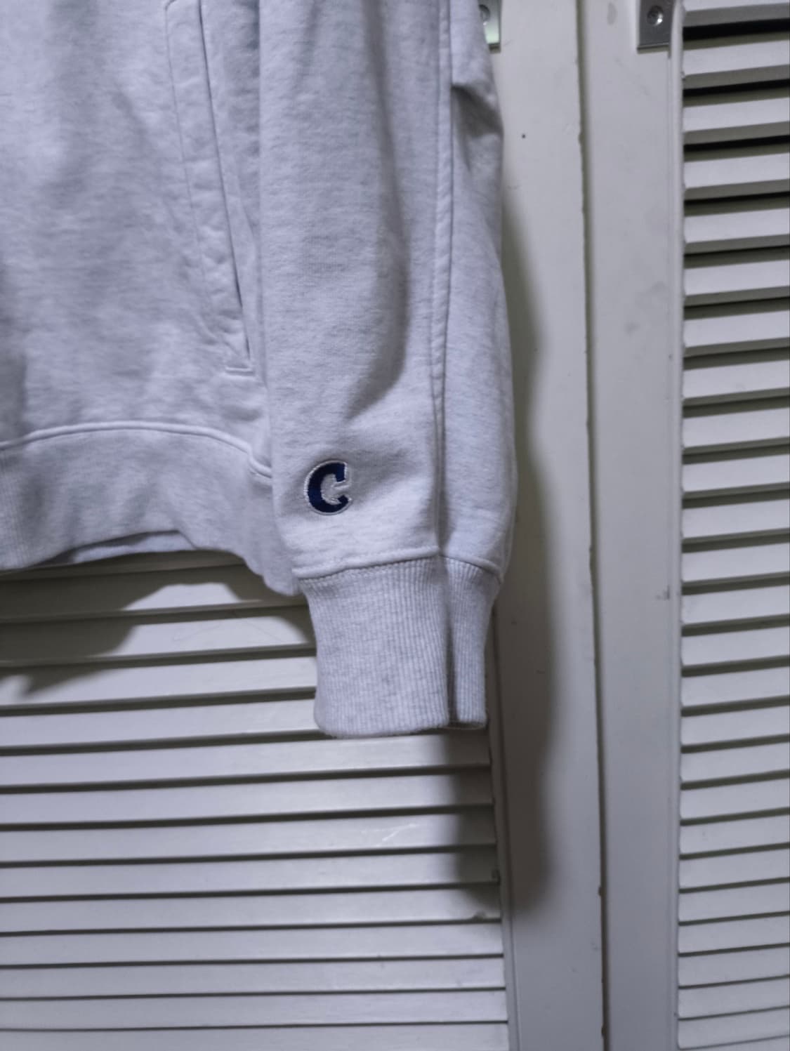 오버핏XL 커버낫 버튼 후드 상품이미지4