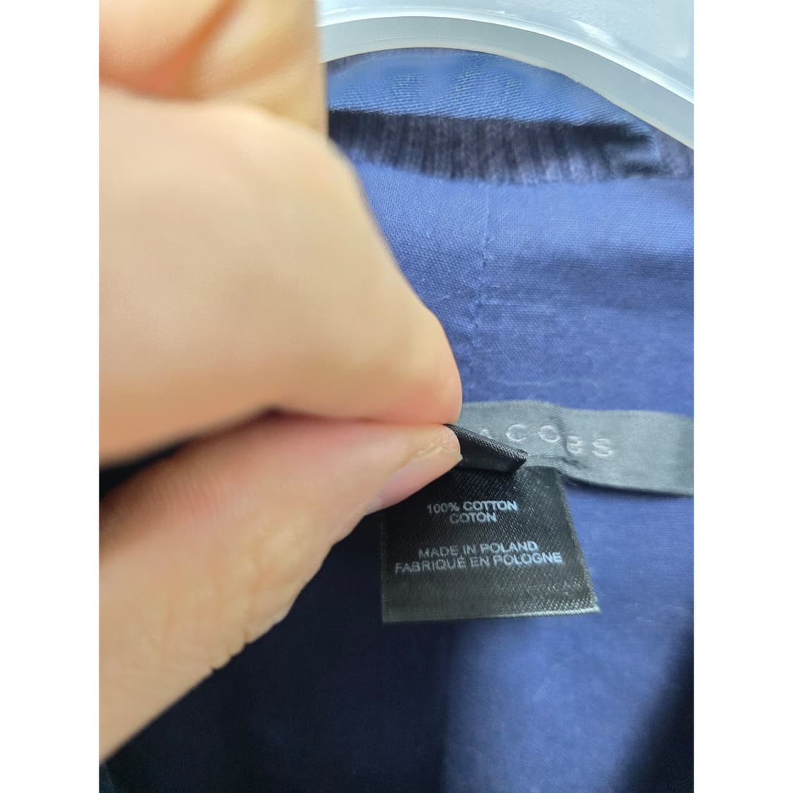 택포_ 마크 제이콥스 네이비 야상 코트 M 상품이미지3