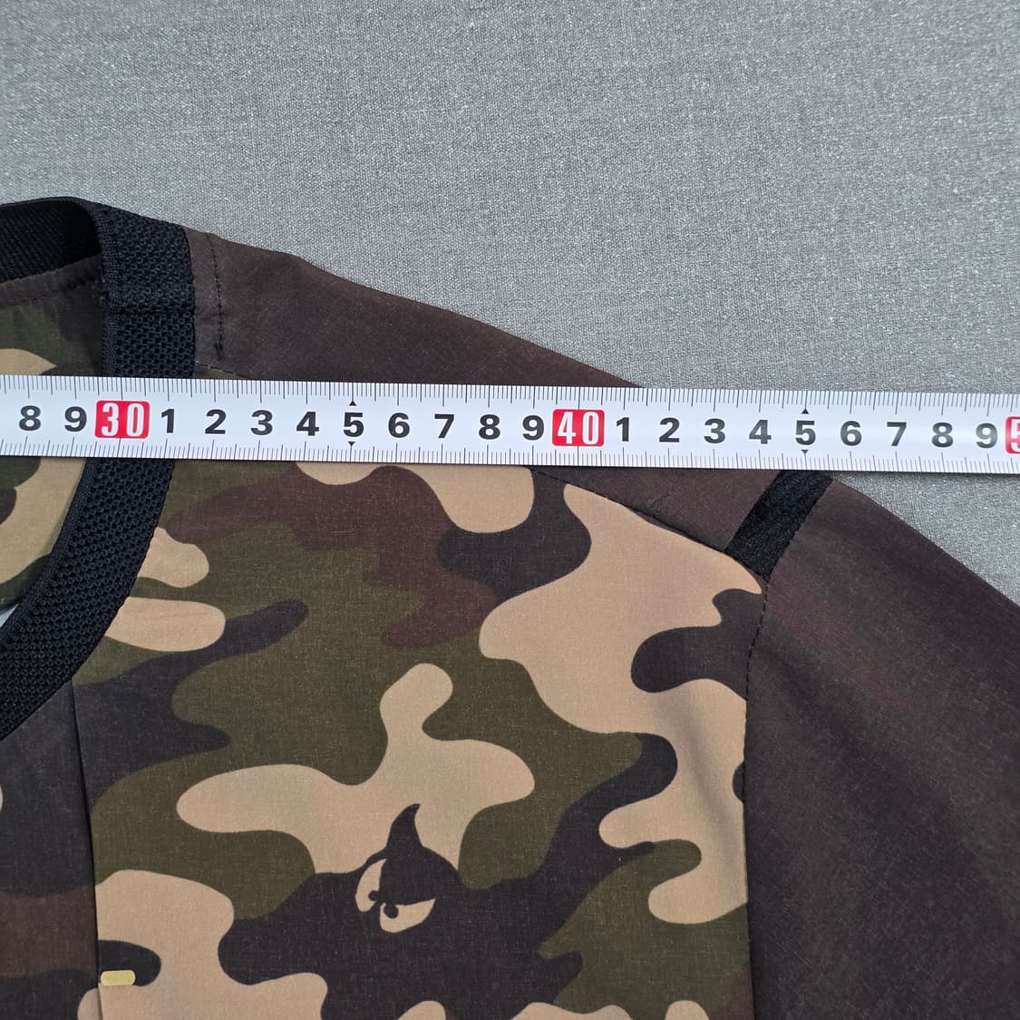 95 WAAC 골프 카모 다크브라운 우븐 반팔티셔츠 상품이미지6