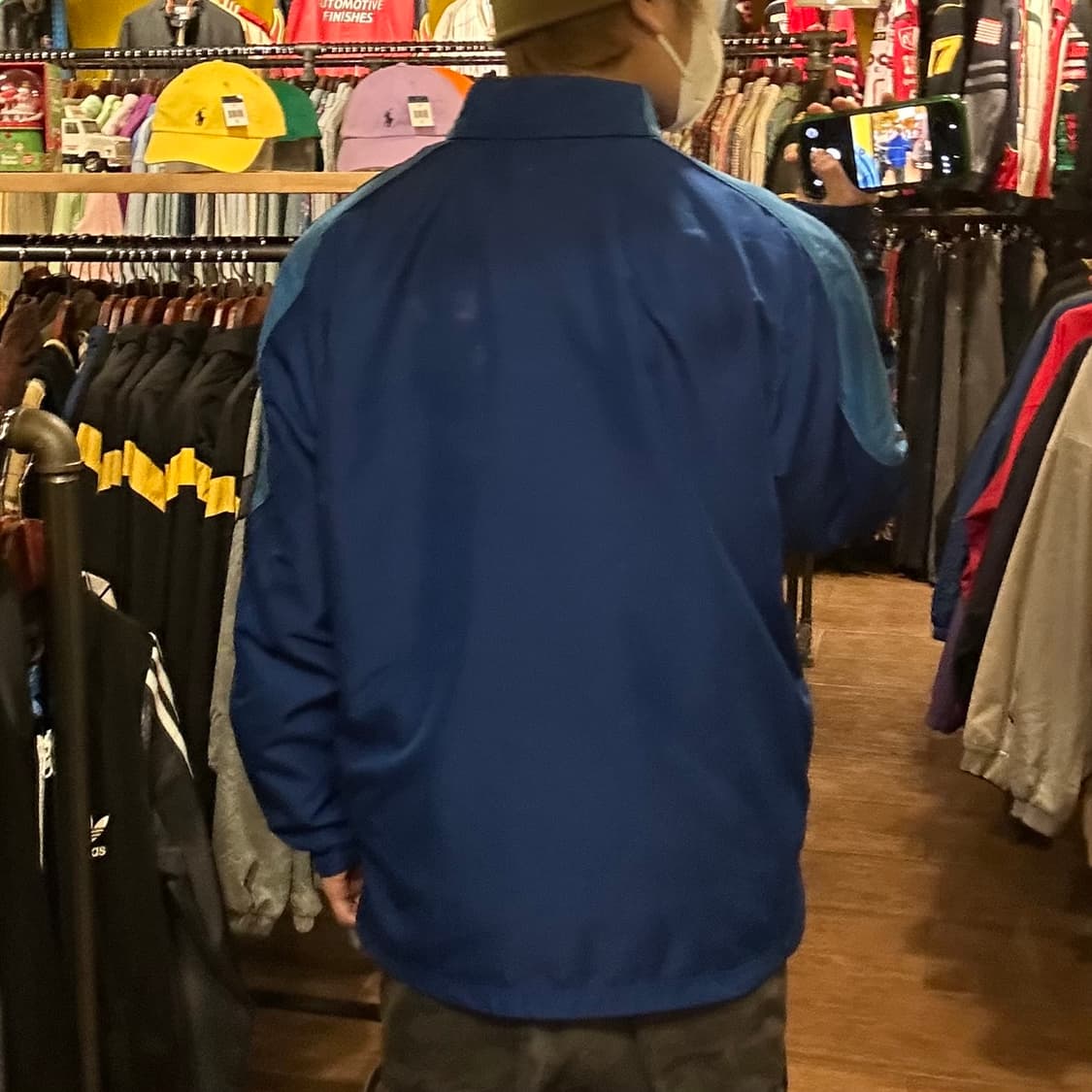 [HI] 아디다스 바람막이 블루 상품이미지5