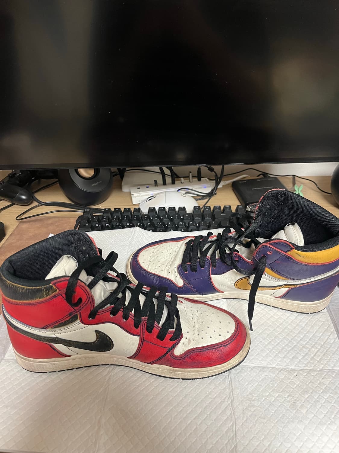 나이키 조던 1 라투시(반만 벗투시) 285 상품이미지1