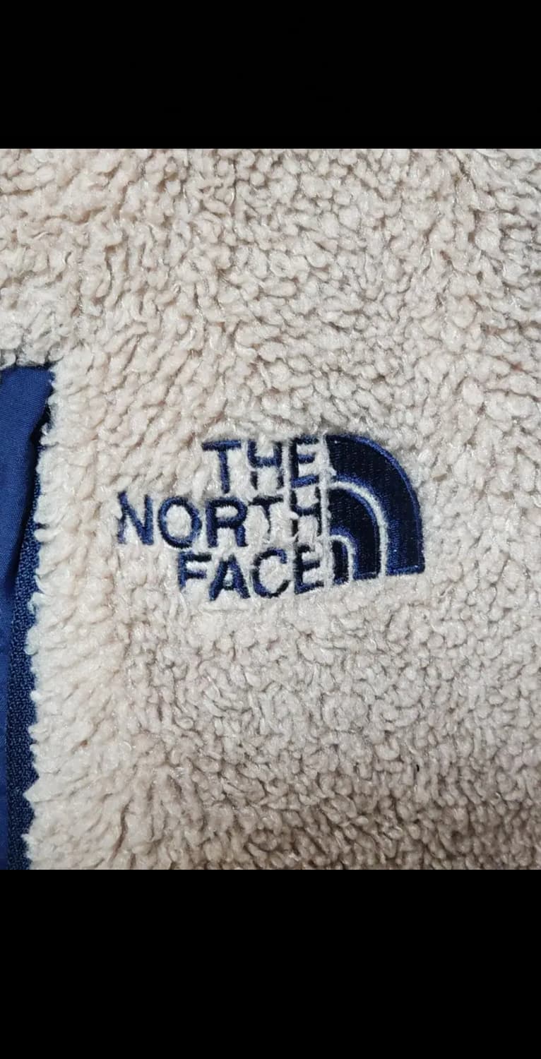 (XL) 노스페이스 플리스 점퍼 베이지 뽀글이 후리스 자켓  상품이미지4