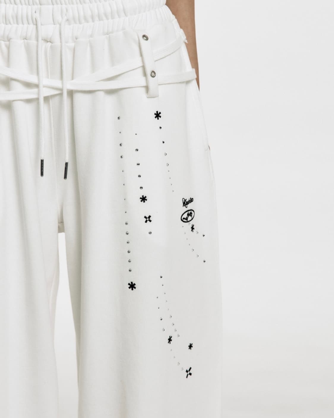 벨트 스웻 팬츠 상품이미지3