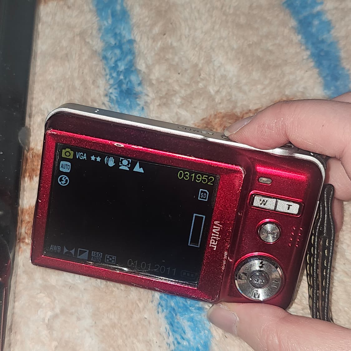 vivitar 빈티지 카메라 - 레드 (건전지 AAA형) 상품이미지2