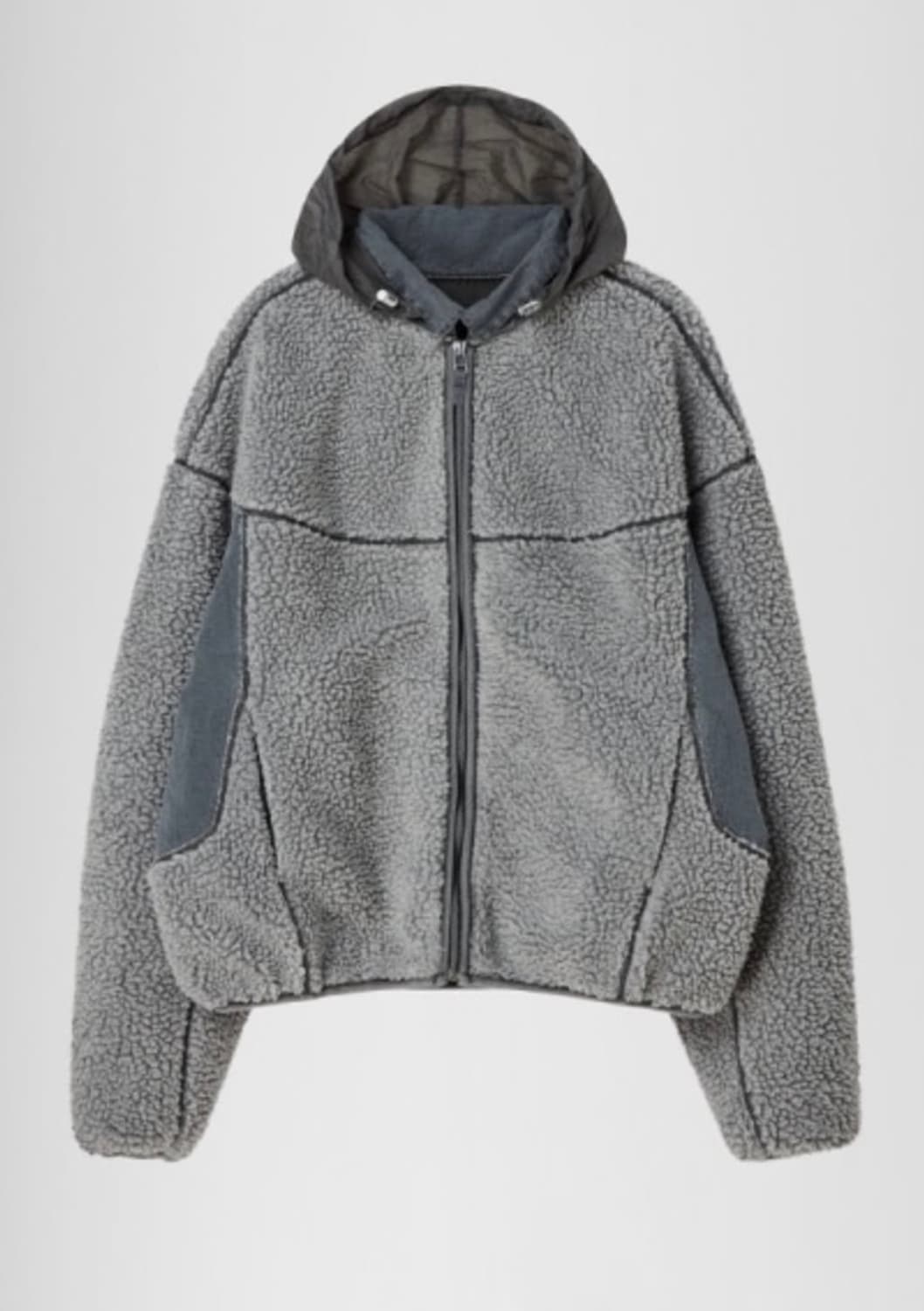 누마레 ee 플리스 자켓 그레이 M 상품이미지1