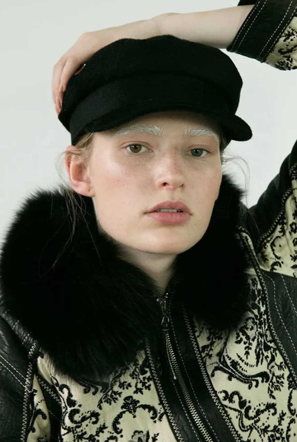 미착용) 어썸니즈 클래식 마린 캡 울 블랙 상품이미지1